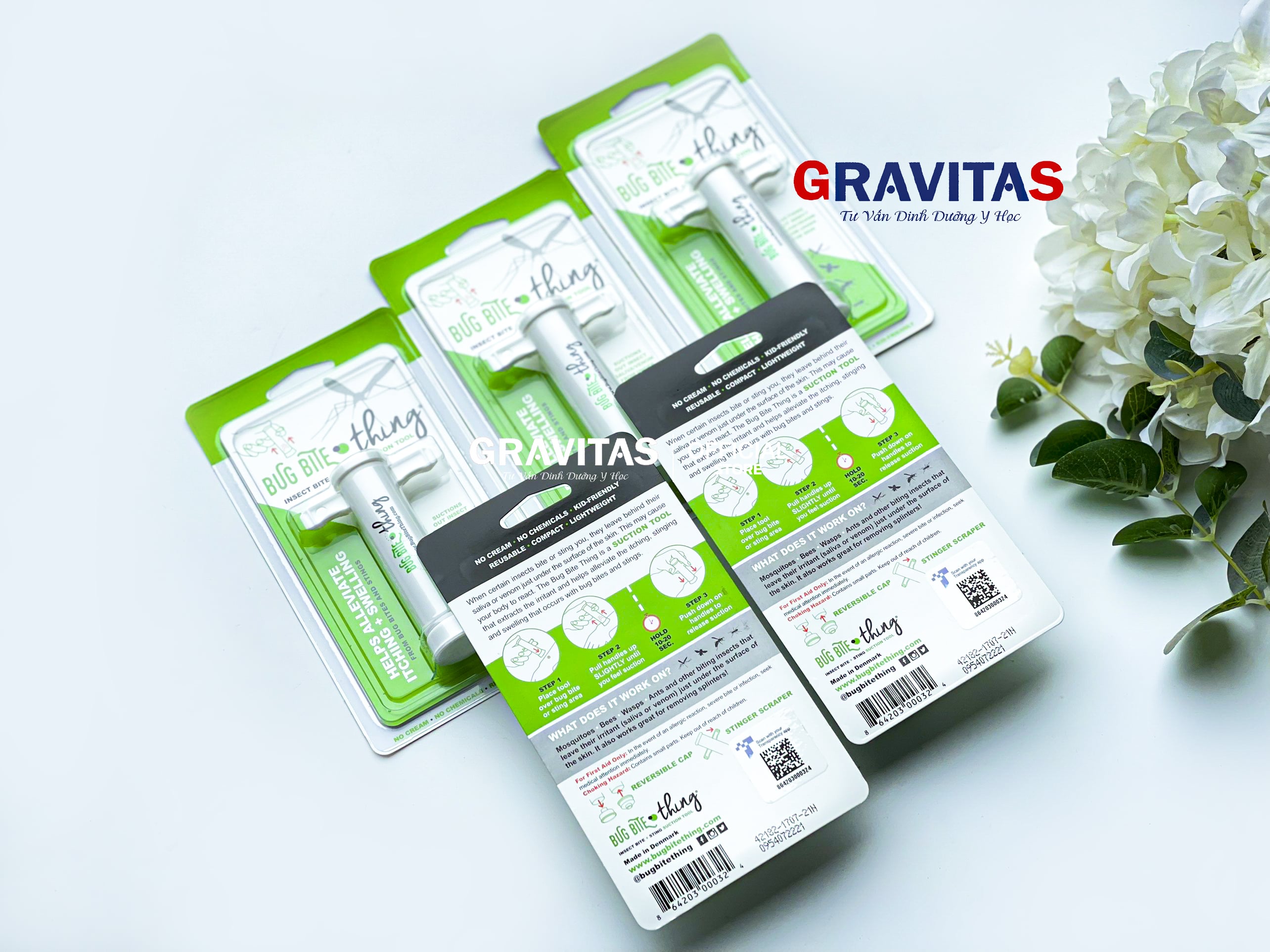 Bug Bite Thing -  Hút Vết Côn Trùng Đốt, Giảm Đau, Muỗi Cắn