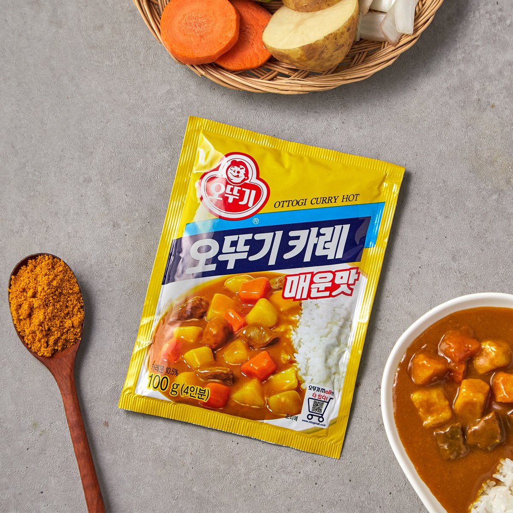 Bột Cà Ri Cay Otoki 100g