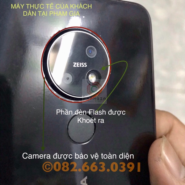 Cường lực camera Nokia 7.2 siêu mỏng, siêu bền