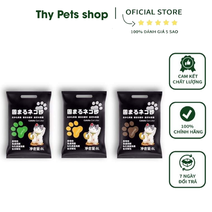 Cát Vệ Sinh Cho Mèo Nhiều Mùi Catsme (8L)
