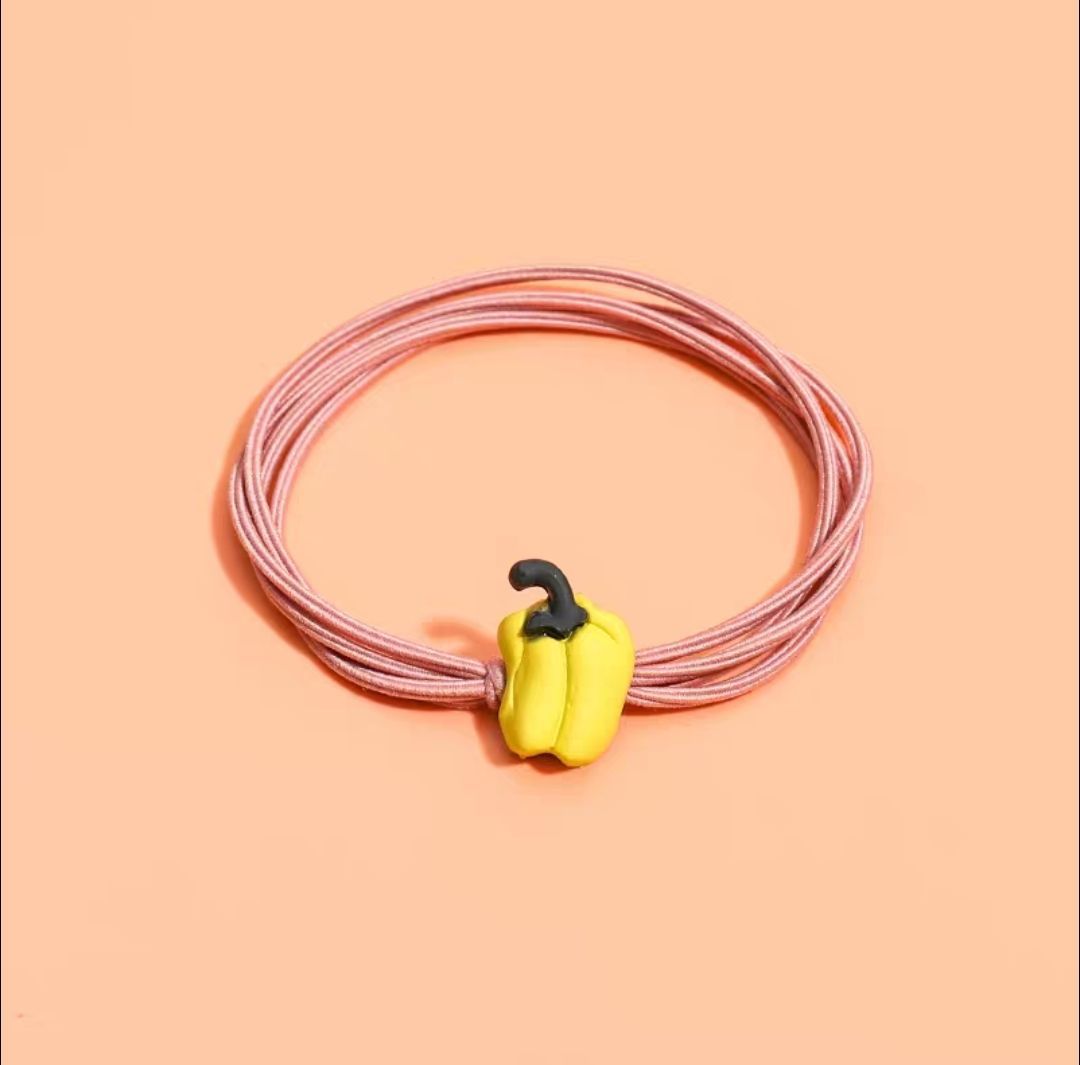 [HCM][COMBO4]Dây Buộc Tóc Hình Rau Củ P058