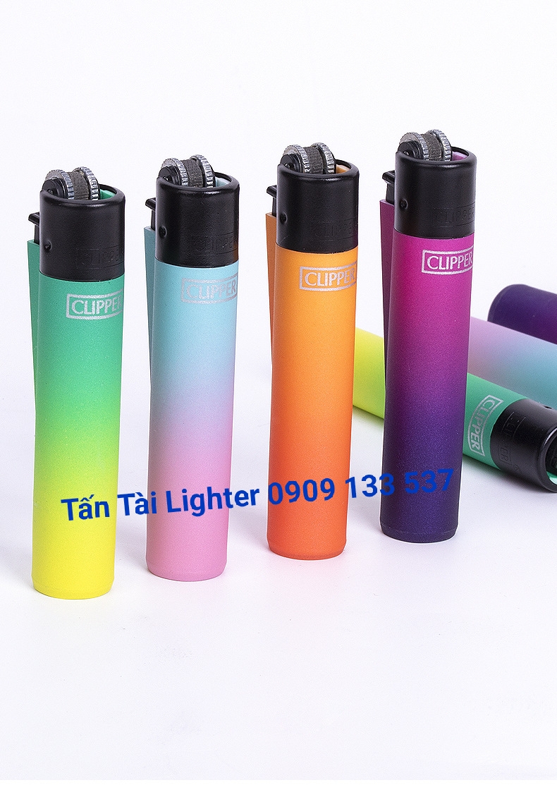 Bật Lửa Clipper phủ màu chính hãng