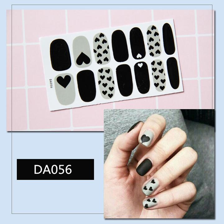 Sticker dán trang trí móng tay họa tiết dễ thương mã DA041 - DA060