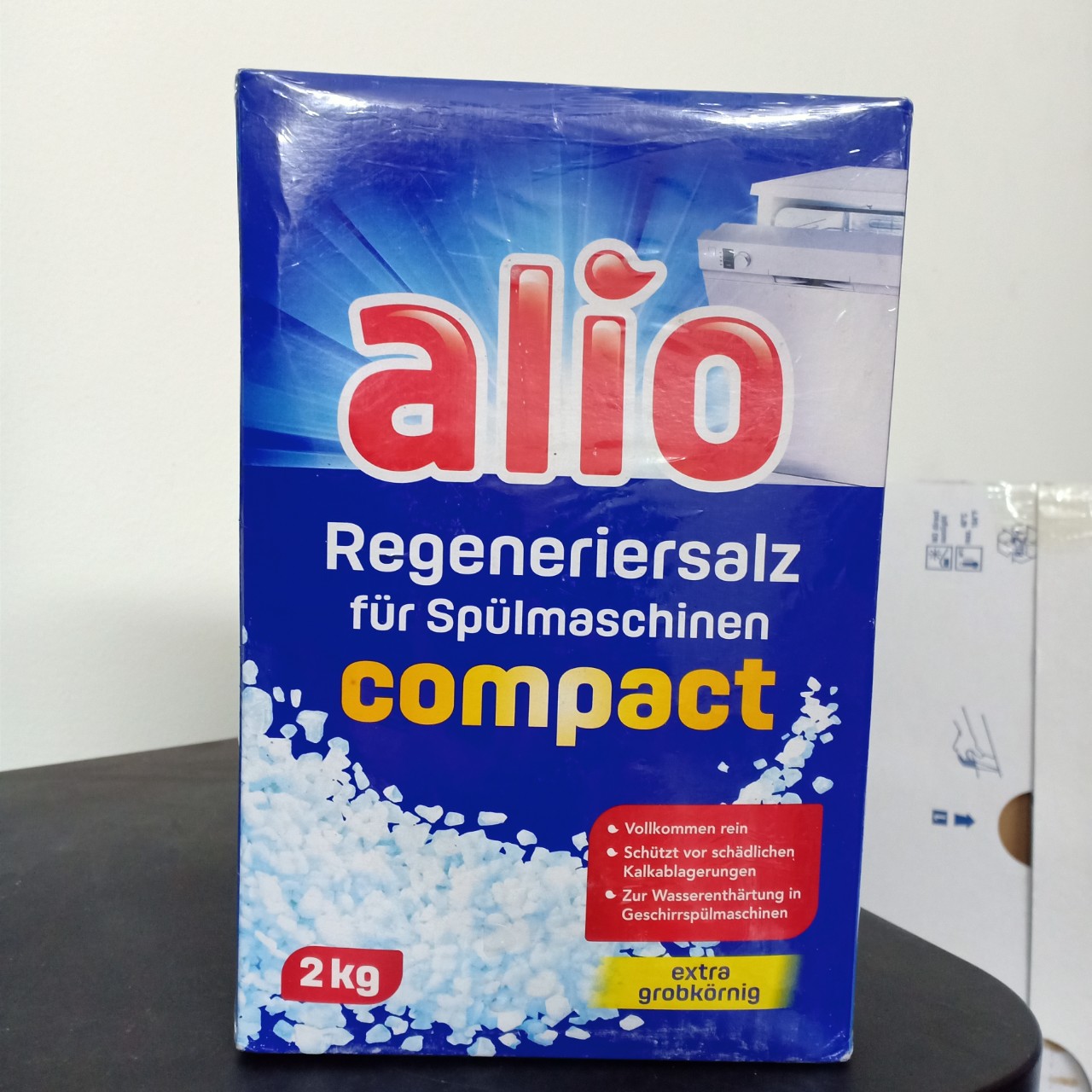 Muối rửa bát alio 2kg mẫu mới 2020