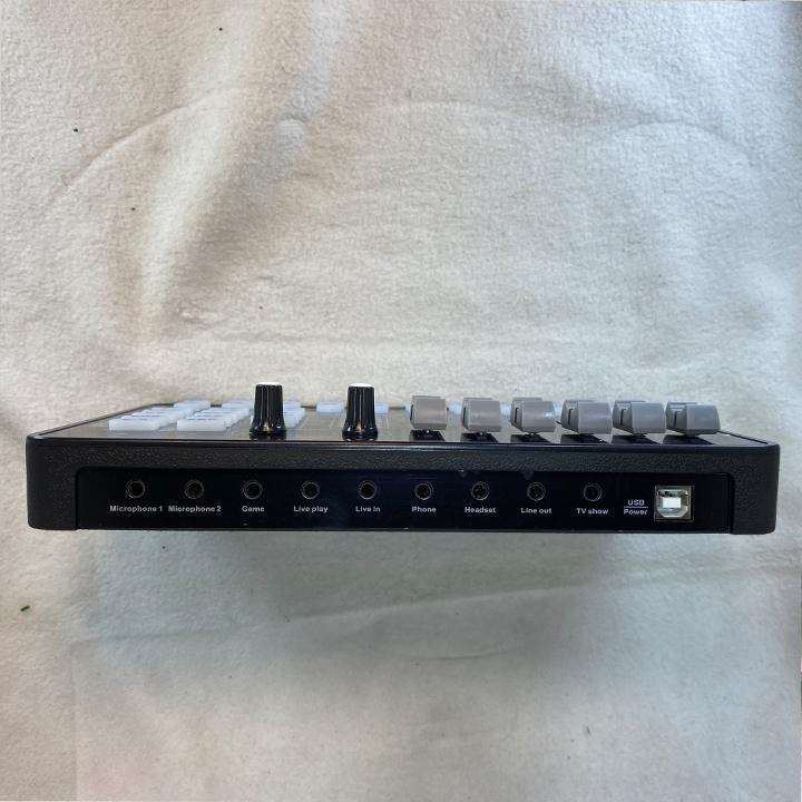 Sound card Live stream H9 có kết nối Bluetooth cao cấp.