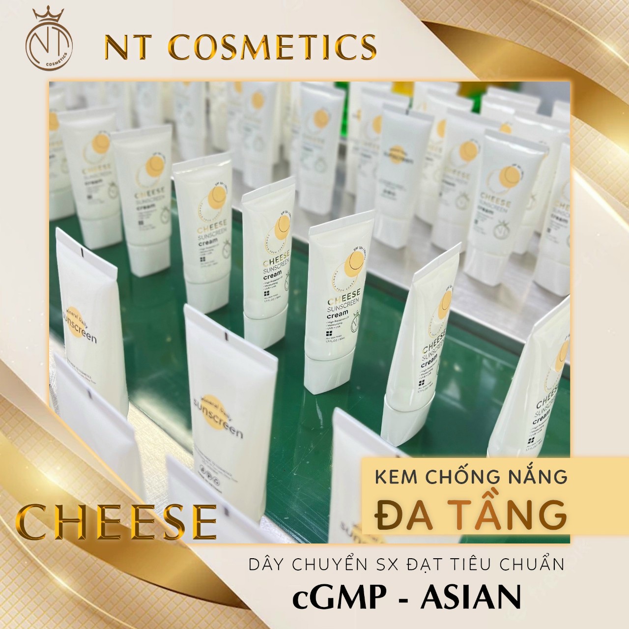 KEM DƯỠNG TRẮNG DA, CHỐNG NẮNG CHEESE