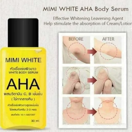 Serum Kích Trắng Da Mimi White AHA 30ml - Thái Lan