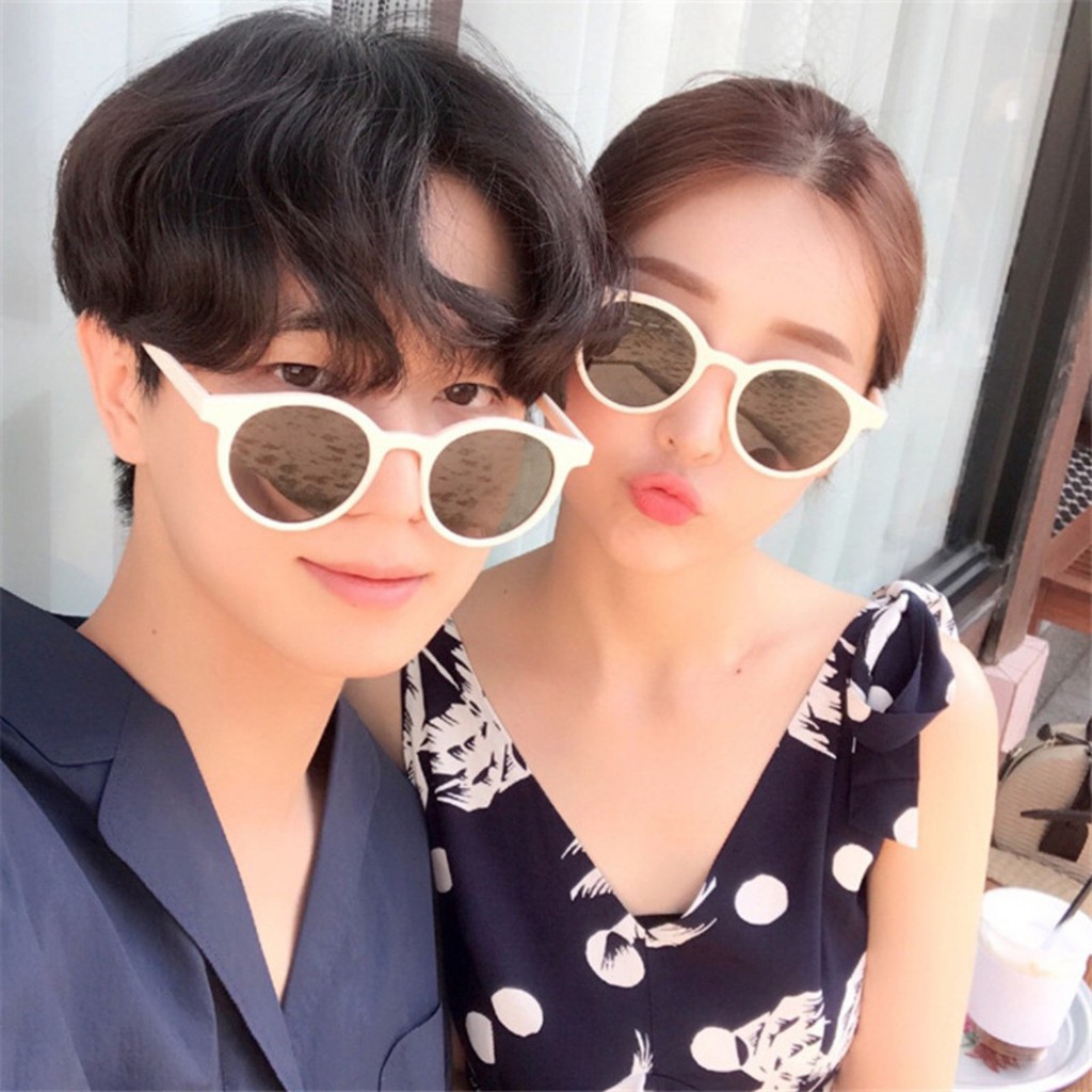 Kính ulzzang gọng tròn hàn quốc xì tin - phong cách hàn quốc hottrend 2022