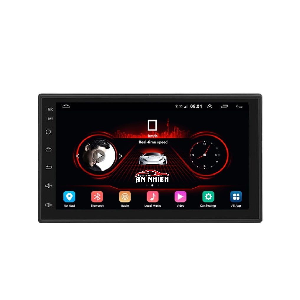 [Kho Hải Phòng] Màn Hình Android Ô Tô, Màn hình 7inch chạy hệ điều hành android, Tích hợp GPS chỉ đường, Camera Lùi, Đầu dvd cho ô tô