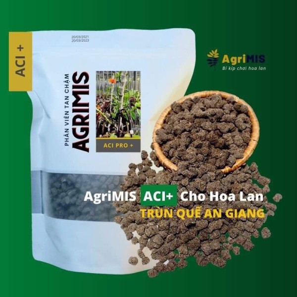 Phân trùn quế Agrimis pro gói 1kg chuyên dùng cho hoa lan cây cảnh