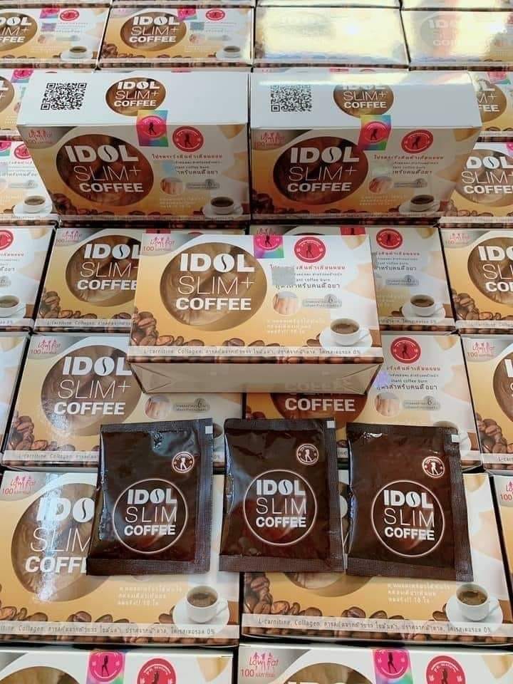 Cà Phê Giảm Cân Idol Slim Coffee Thái Lan ( hộp 10 gói)