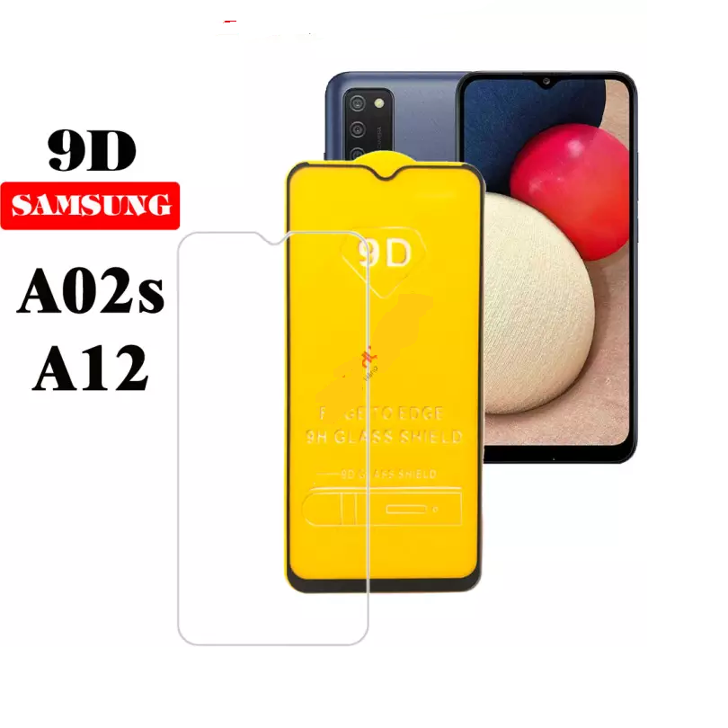 Kính cường lực 9D mới nhất full màn cho Samsung Galaxy samsung A12/A02 /A02s hàng xịn