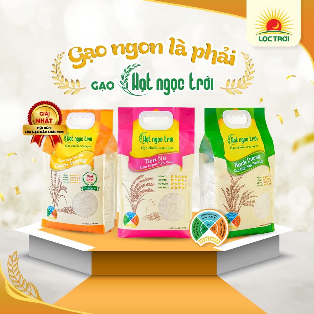 Gạo Hạt Ngọc Trời Bạch Dương