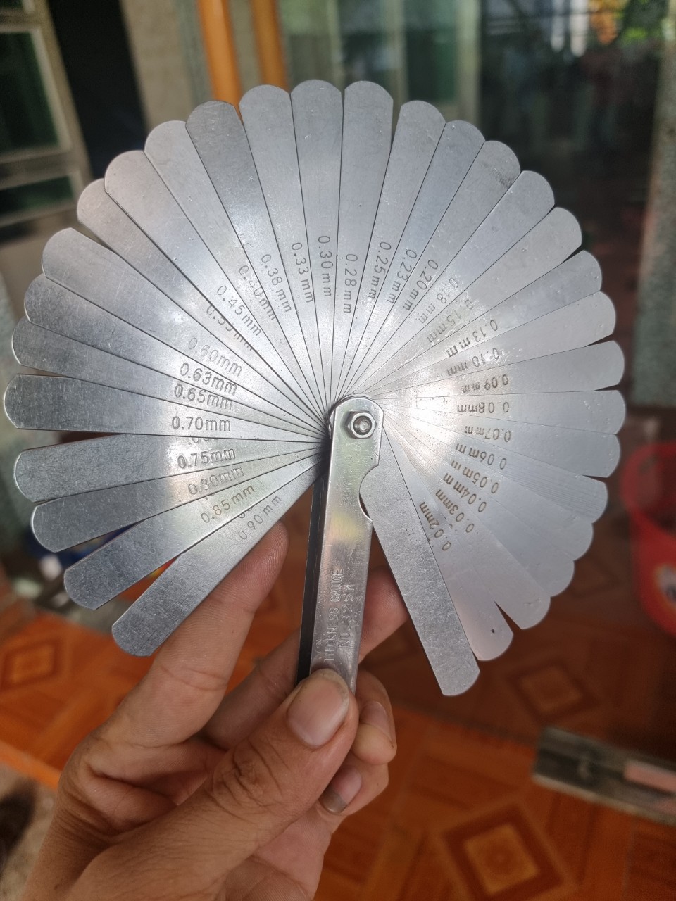 Bộ căn lá 32 lá từ 0.02 đến 1mm