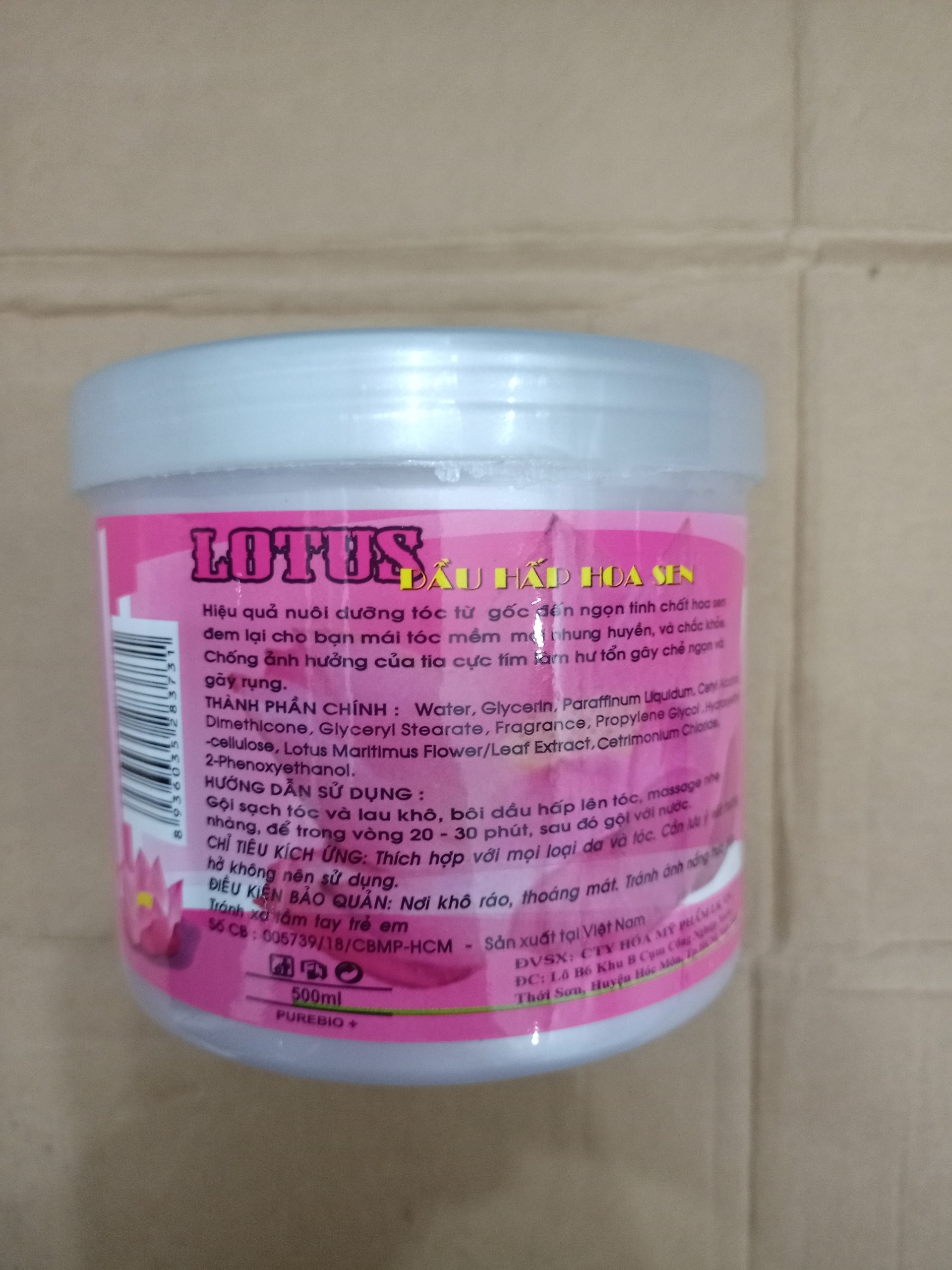[HCM]1000ml Dầu hấp tóc Hoa Sen - chuyên sỉ phụ liệu tóc