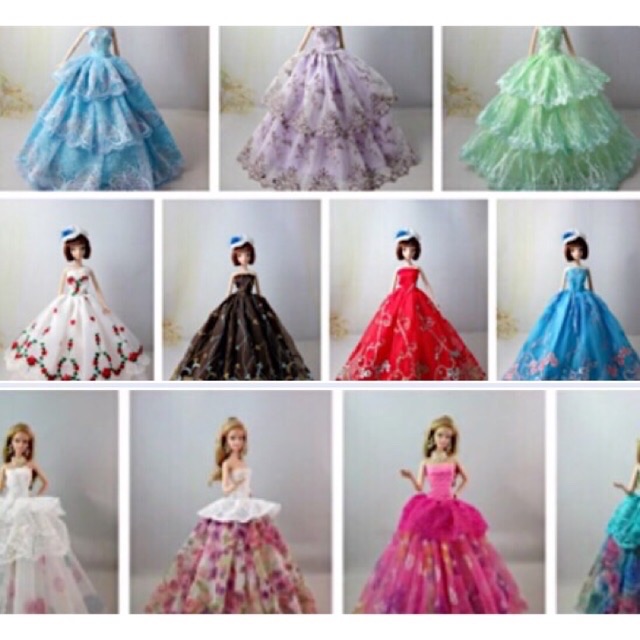 Đầm búp bê - 1 cái ngẫu nhiên