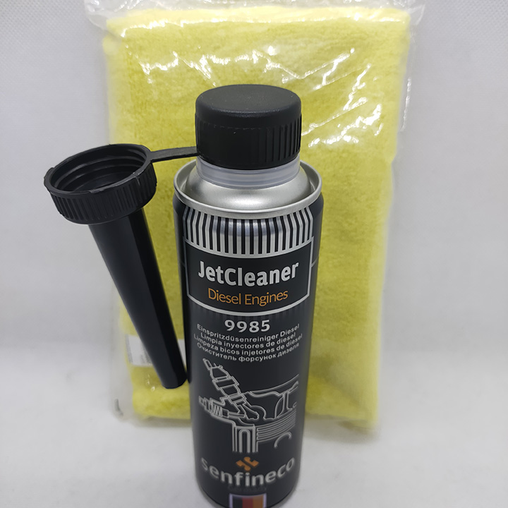 [Tặng khăn] PHỤ GIA LÀM SẠCH BÉC PHUN MÁY DẦU HIỆU SENFINECO 9985, 300ml (Jet Cleaner Diesel Engines 9985, 300ml) và Tặng 1 khăn lau xe ô tô