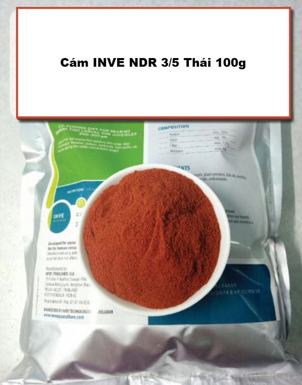 Cám Thái INVE NRD 3/5 (Khối Lượng: 100g) - Thức Ăn Cao Cấp Cho Cá Cảnh