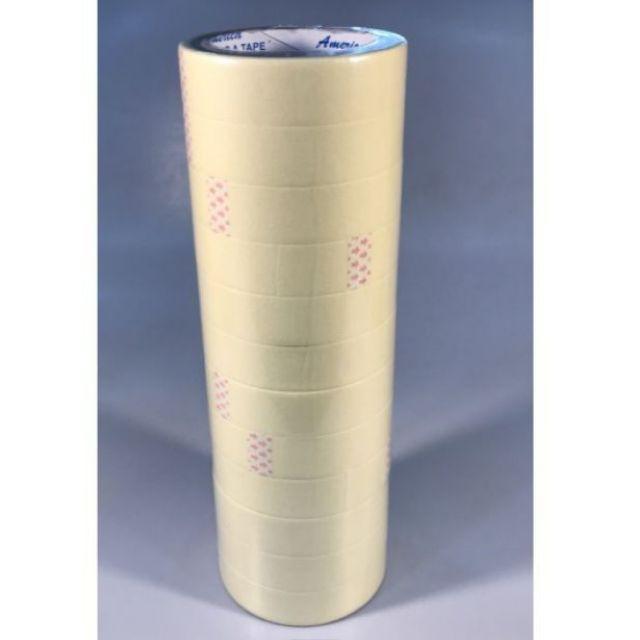 ( combo 2 cuộn giấy) Băng keo giấy nhăn 24mm x 50ya
