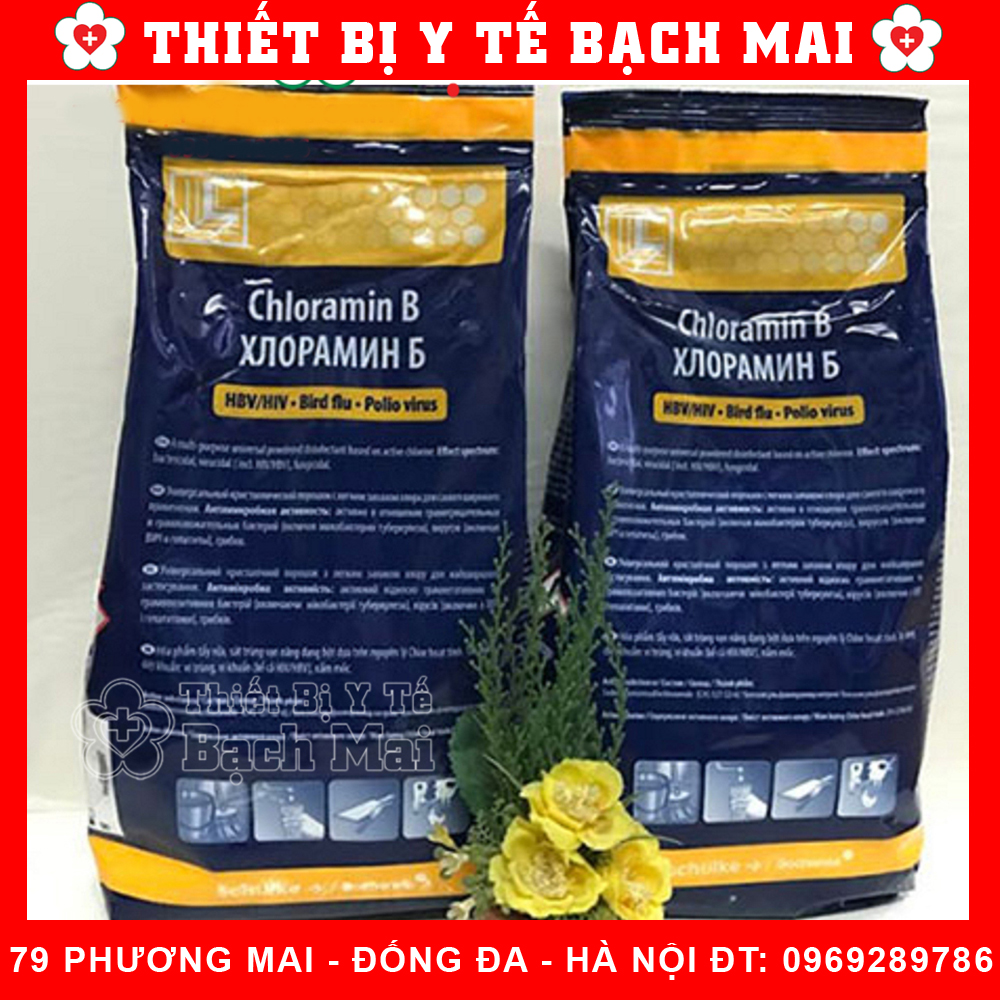 Cloramin B Tiệp Sát Khuẩn Nước, Nhà, Đồ Vật Túi 01kg