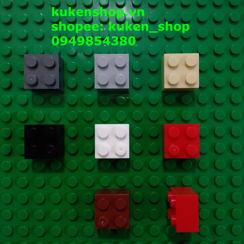 COMBO 20 Gạch 2x2x3(H) NO.039 - Phụ Kiện MOC Brick