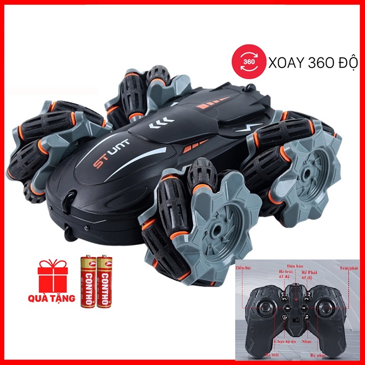 Xe điều khiển từ xa 360 độ- Drift stunt car