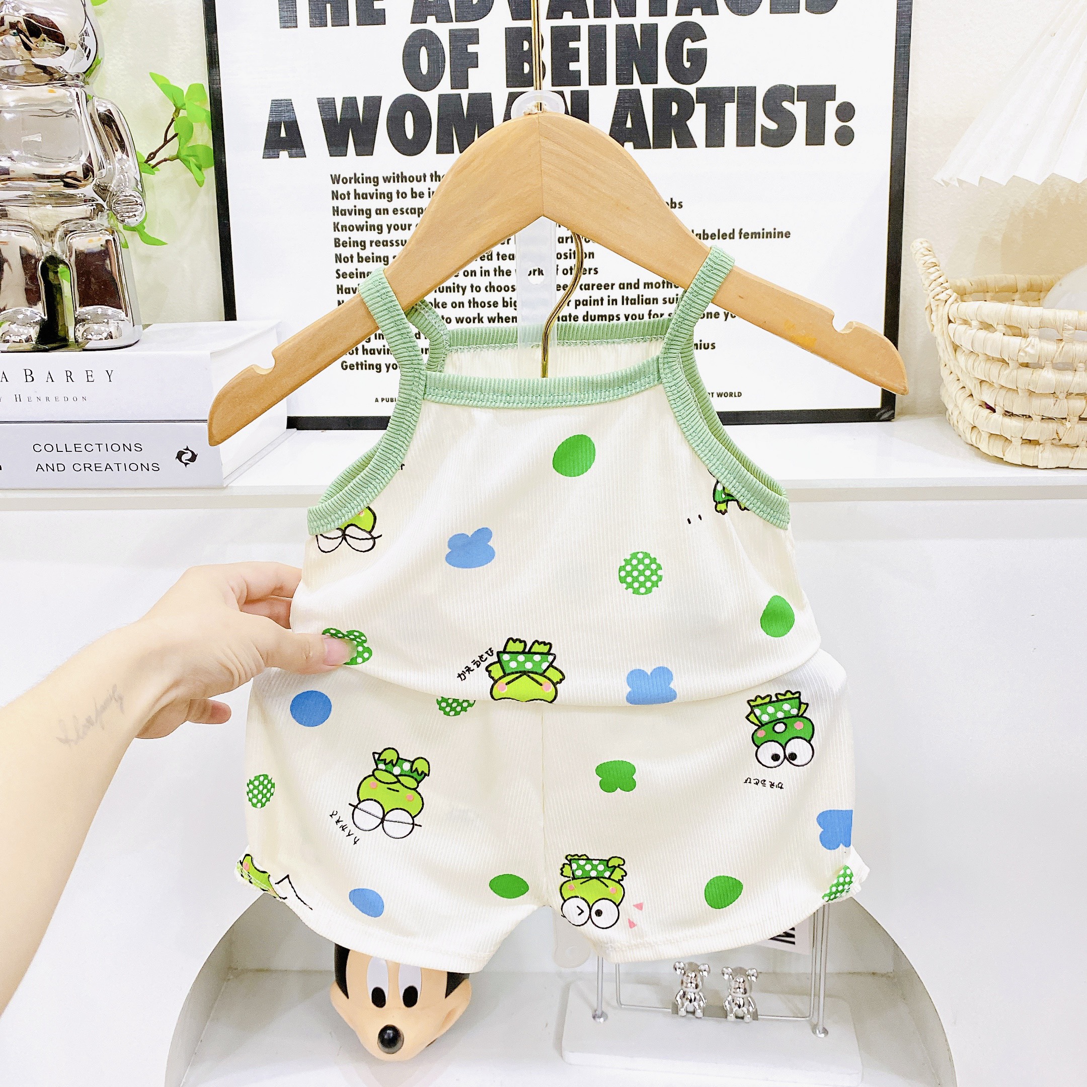 (Có chọn mẫu) Bộ thun tăm lạnh cho bé từ 6-16kg