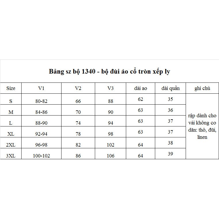 Rập giấy mã 1340 - bộ áo cổ tròn xếp ly (BẢN VẼ)