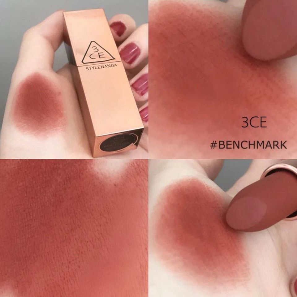 Son 3CE matte lip color mã 227 cam đất