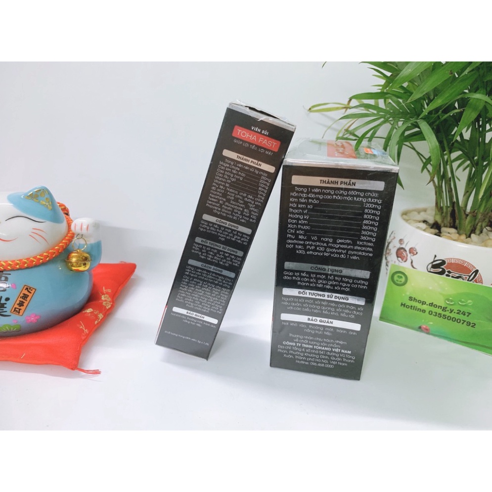 ✅ TOHA FAST Giúp lợi tiểu, lợi mật 👍 ❤️