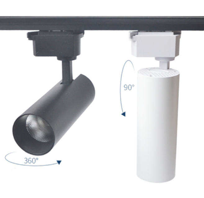 [HCM]Đèn rọi ray vỏ trắng 20w COB - mẫu mới