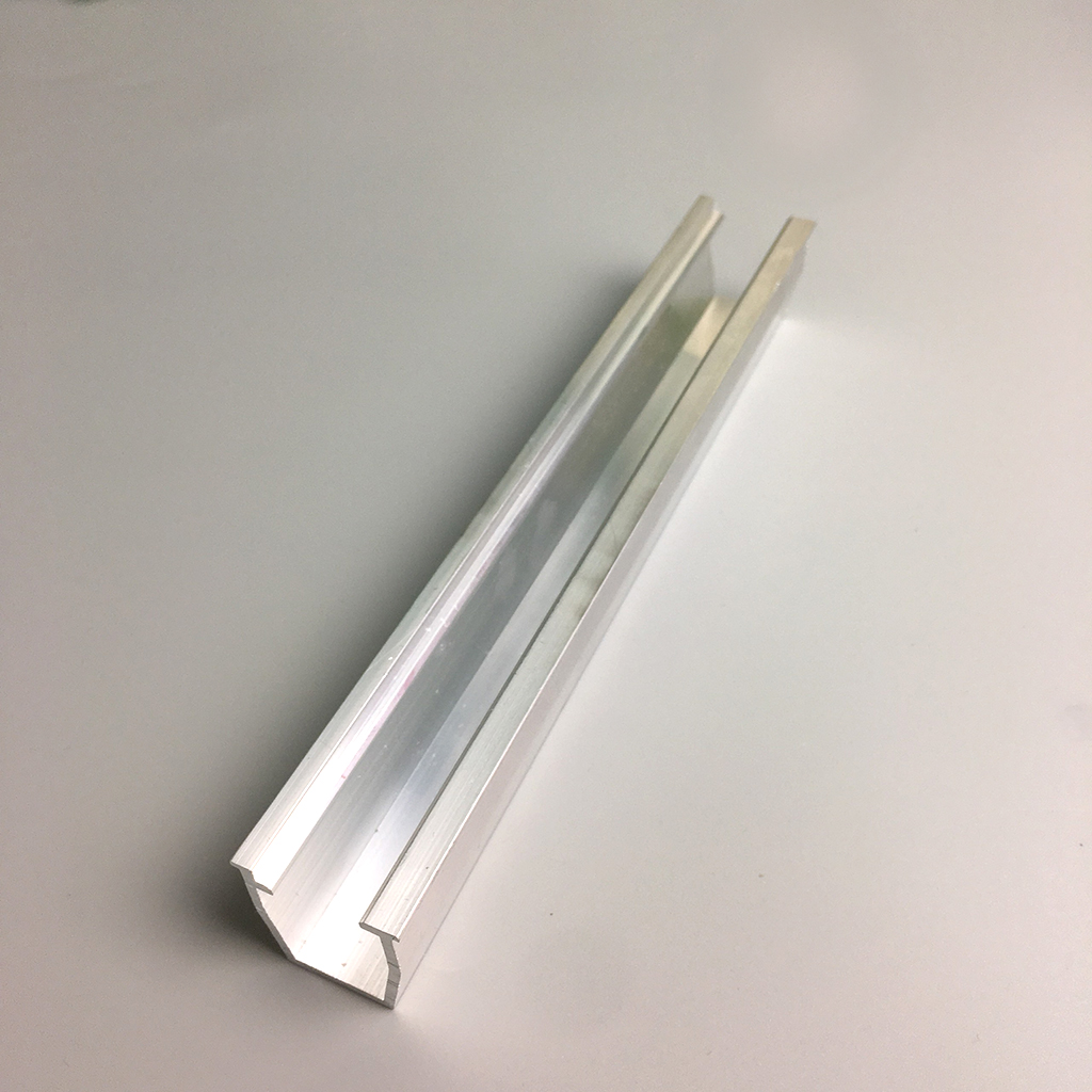 Thanh Rail Nhôm dài 20cm/30cm / kẹp biên / kẹp giữa / thanh ray gắn pin năng lượng mặt trời