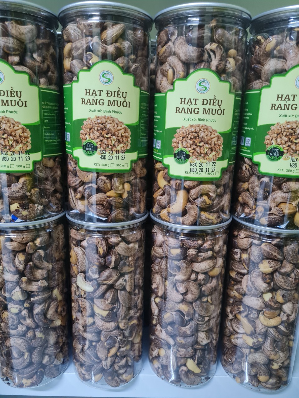 Hạt Điều Bình Phước Rang Muối