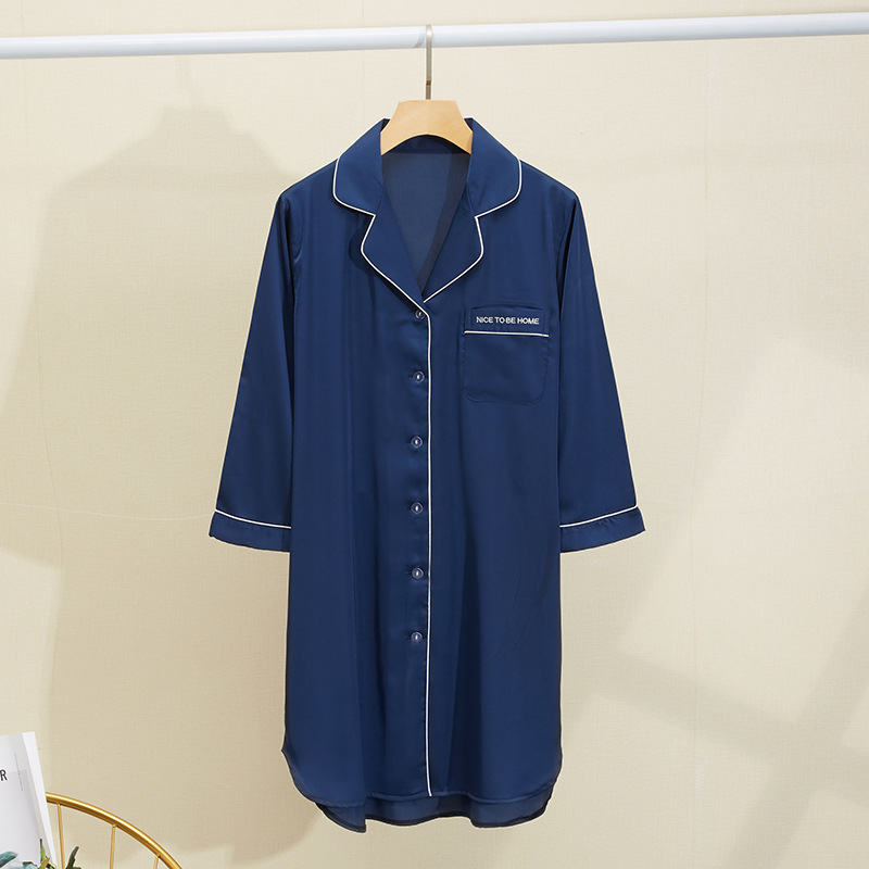 Đầm ngủ lụa Satin Ivysweethome ✽ IVY126