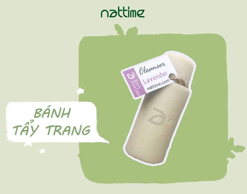 [HCM]Bánh Tẩy Trang Nattime