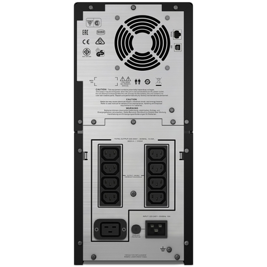 [Trả góp 0%]Bộ lưu điện APC: Smart-UPS C 3000VA LCD 230V - SMC3000I