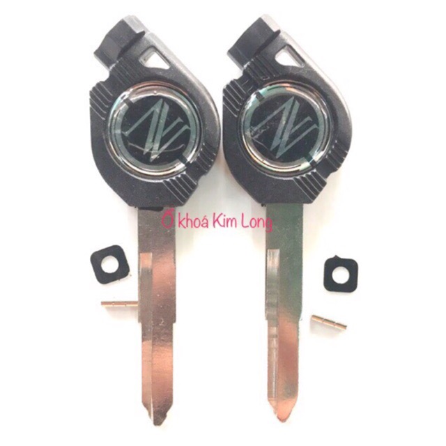 [HCM]Cặp phôi chìa khoá xe YAMAHA NOUVO 5 không tự gắn 3 viên từ