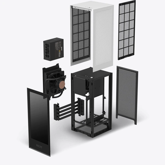 VỎ CASE NZXT H1 MÀU TRẮNG
