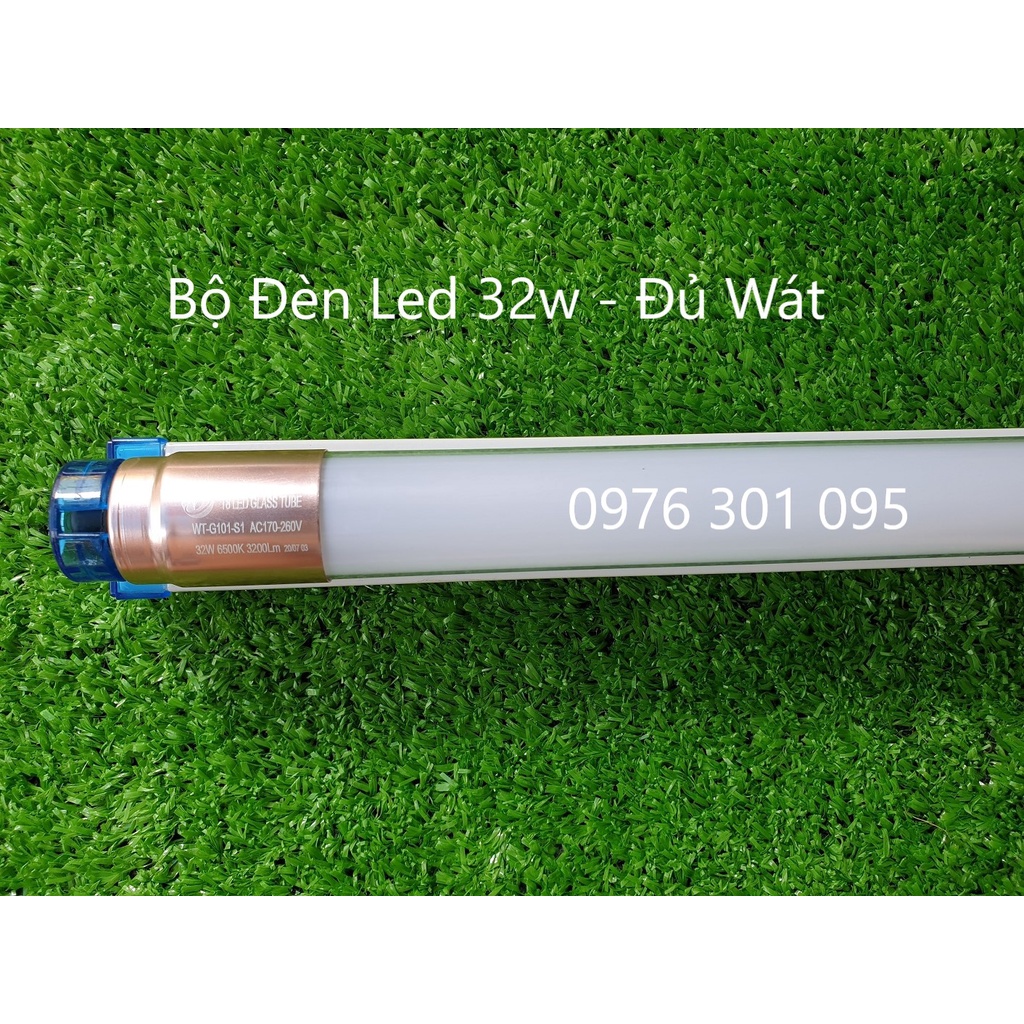 [SALE] Bộ bóng led 1m2 32w siêu sáng (bóng & máng)