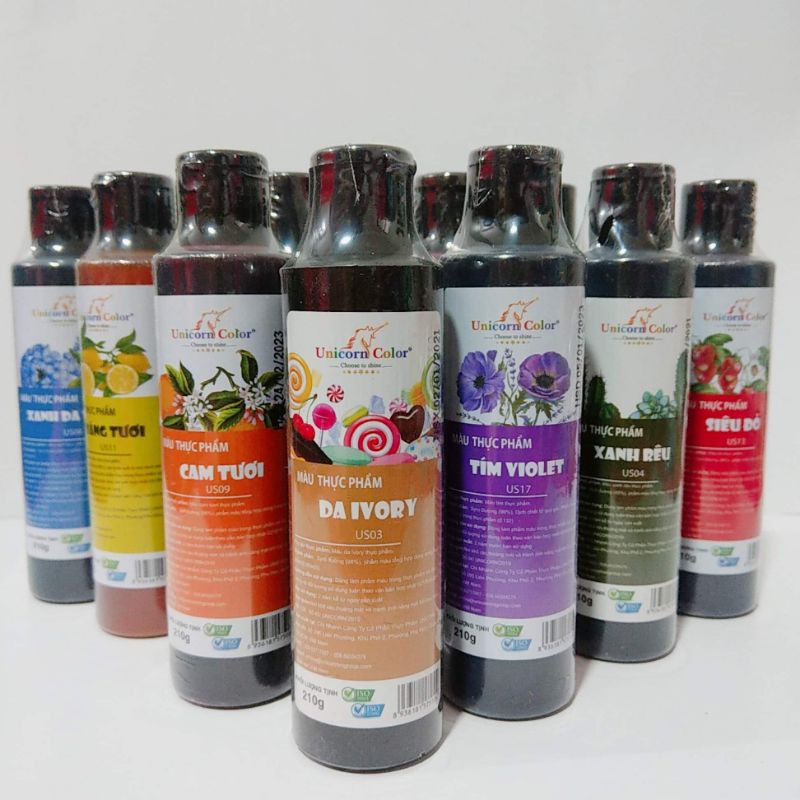 Màu thực phẩm unicorn 210g