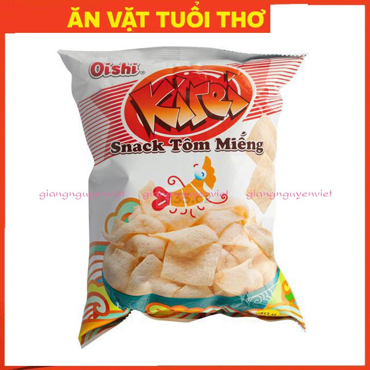 Bim bim snack Tôm Miếng 35g