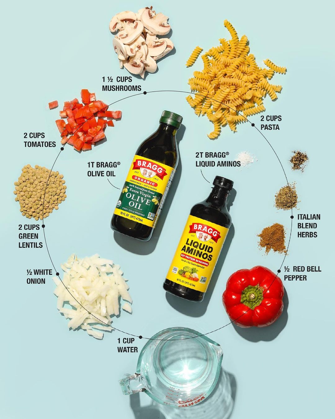 Bragg Dầu Extra Virgin Olive Ép Lạnh Hữu Cơ 473ml