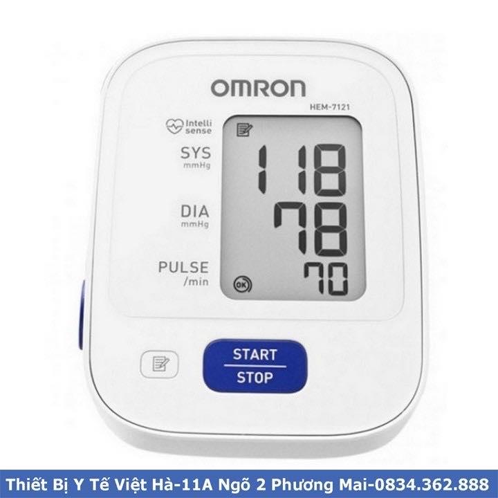 Máy đo huyết áp bắp tay Omron HEM-7121