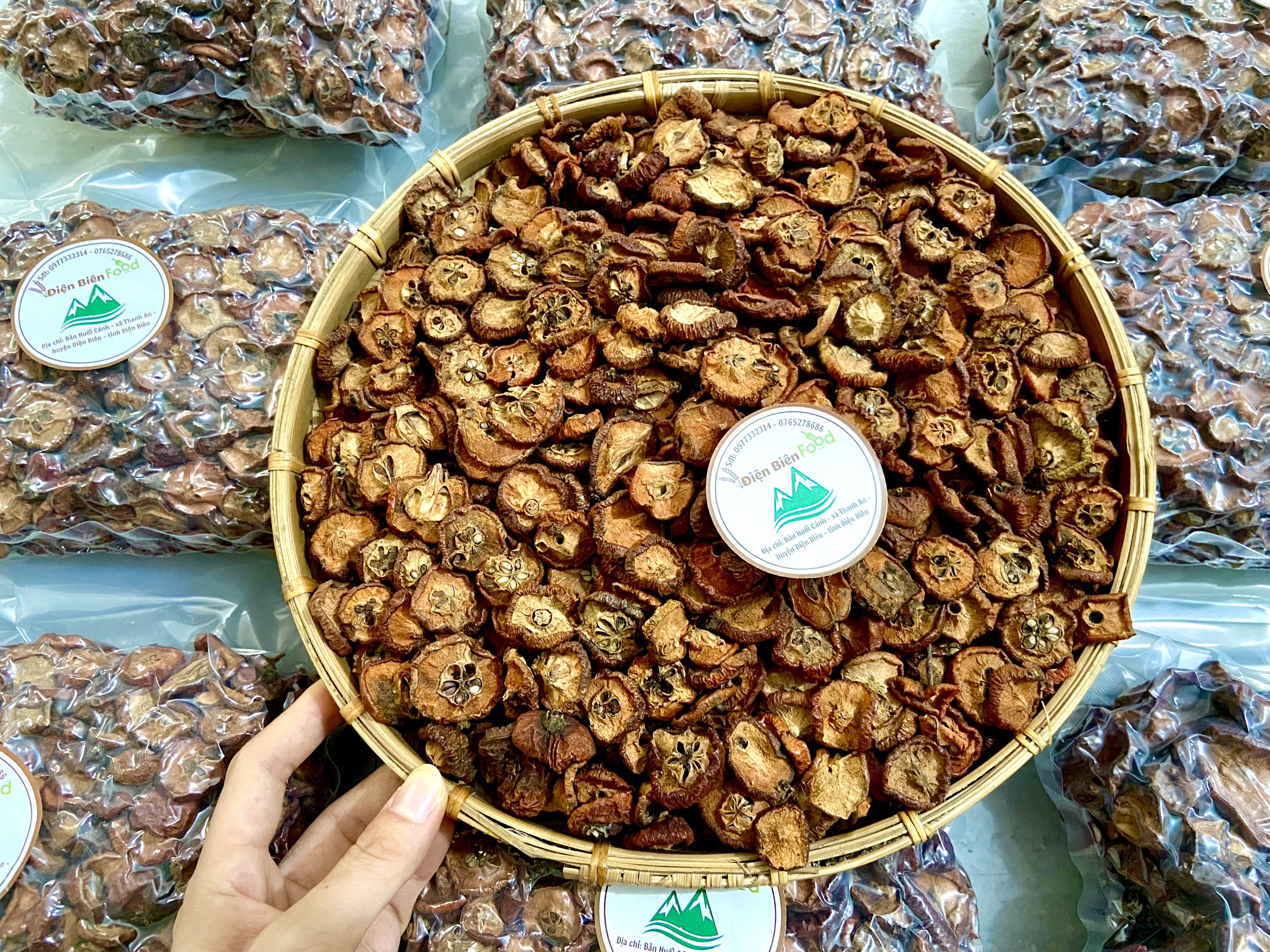 táo mèo rừng khô 1kg