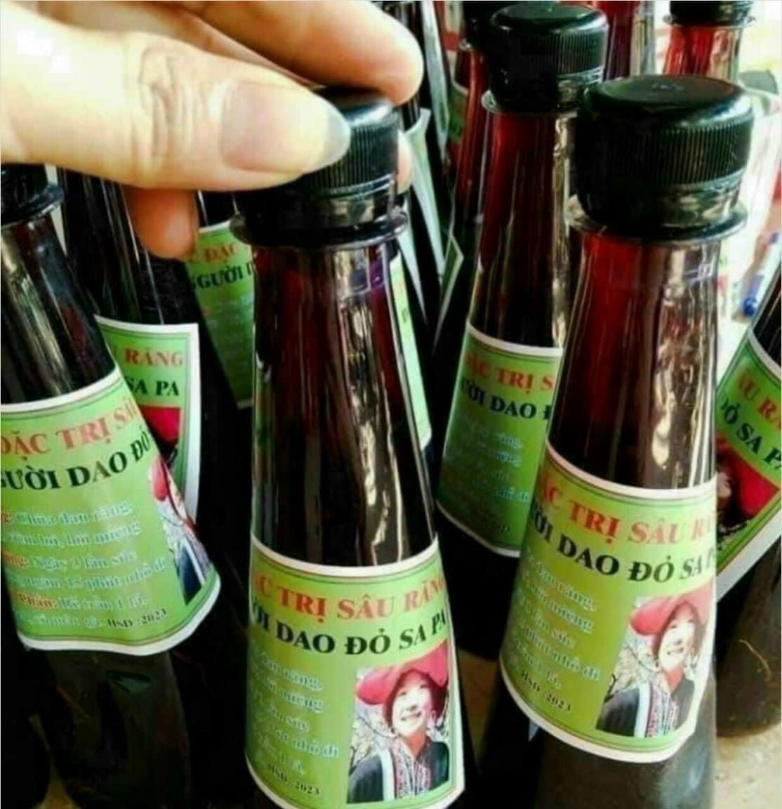 350ml Chai sâu răng chuẩn người Dao đỏ Sapa