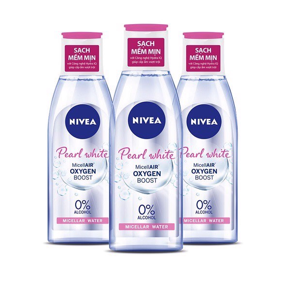 [HCM]Nước Tẩy Trang Sáng Da Nivea Micellar Water 125ml