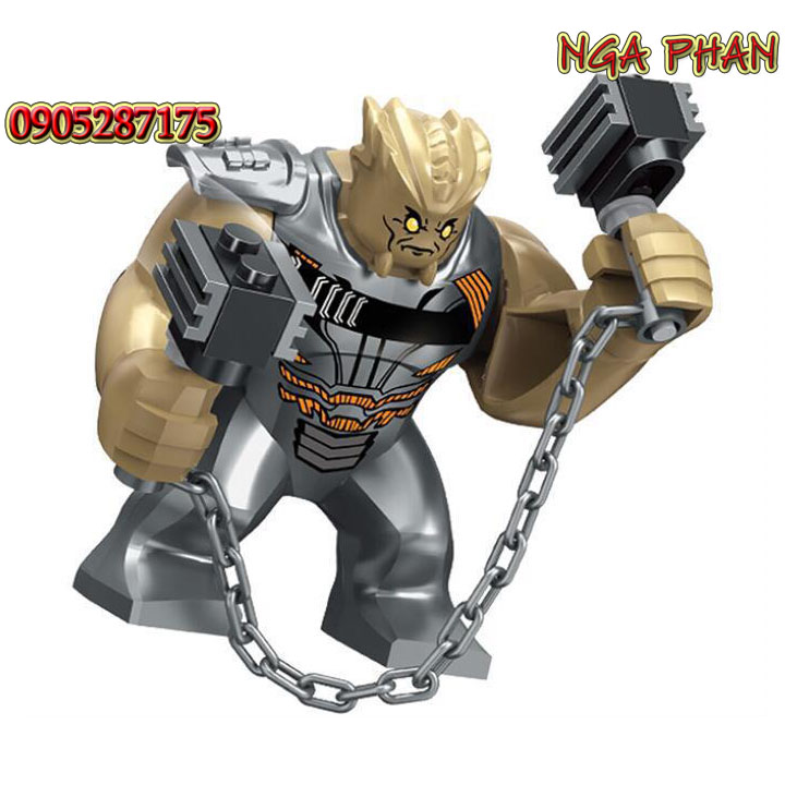 Bigfig Nhân Vật Cull Obsidian Black Dwarf Big Figure Siêu Đẹp Đồ Chơi Xếp Hình Lắp Ráp Gạch Khối Block Brick MOC DIY