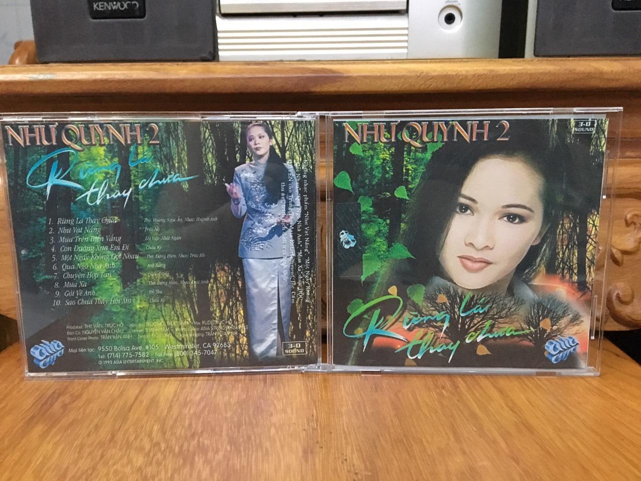 [MDCD] Bộ 5 đĩa nhạc CD Như Quỳnh chọn lọc