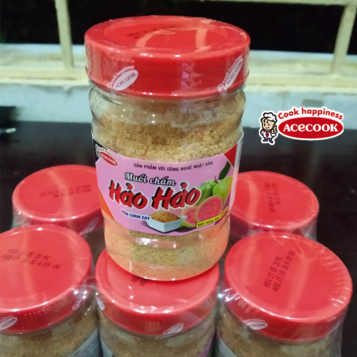 Muối chấm hảo hảo tôm chua cay - lốc 6 hũ
