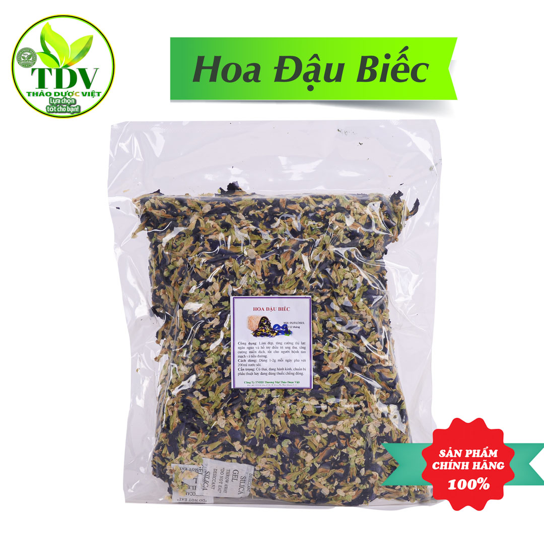 Hoa đậu biếc làm màu thưc phẩm